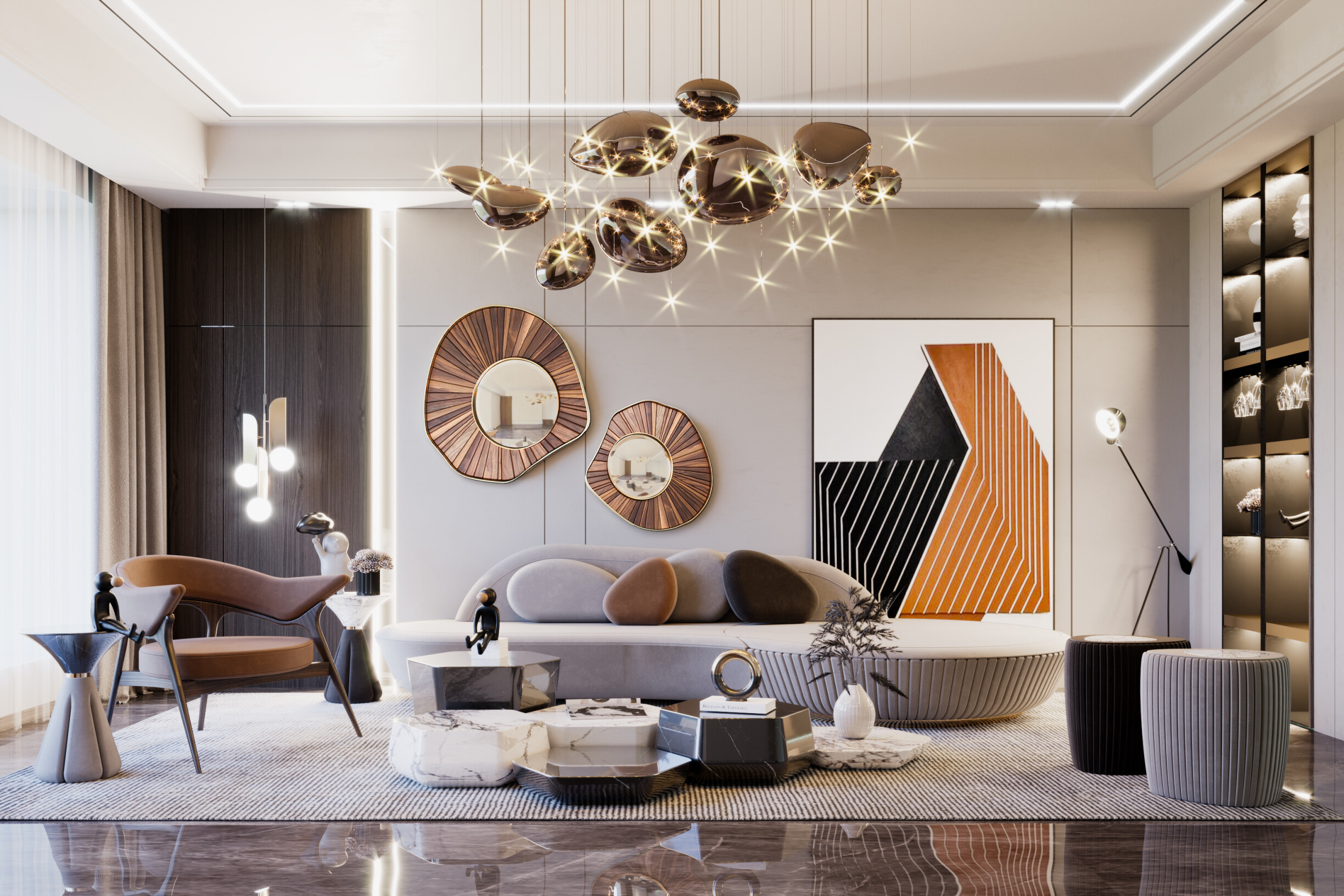 Luxurious Home Office Design Ideas - ALMA de LUCE