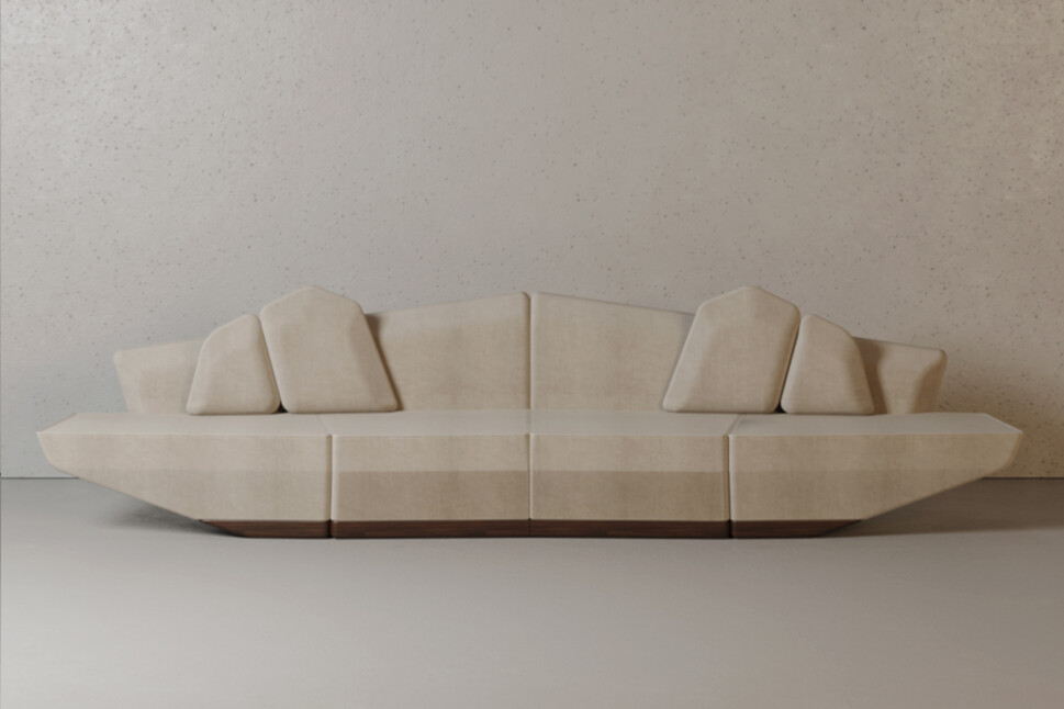 The soul of decoration: the Ghadames sofa and its minimalist features -  ALMA de LUCE