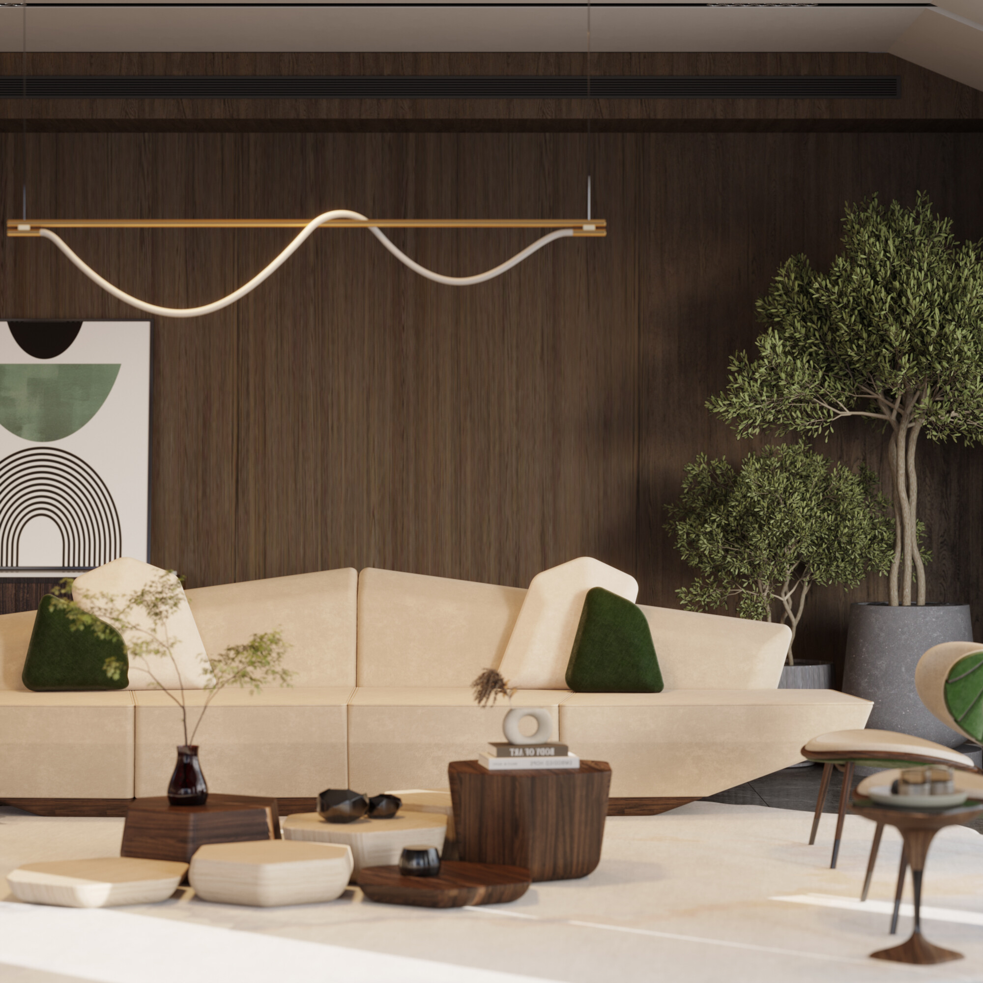 Explore the harmony of a minimalist sofa in architecture month - ALMA ...