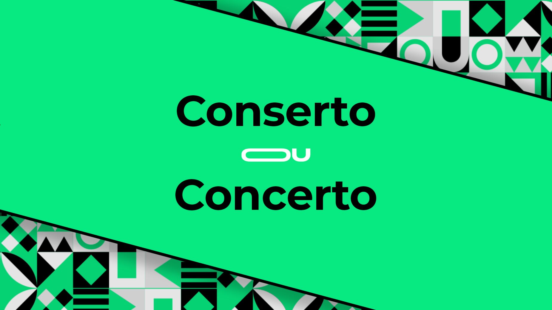 Como se escreve: conserto ou concerto? Português correto!
