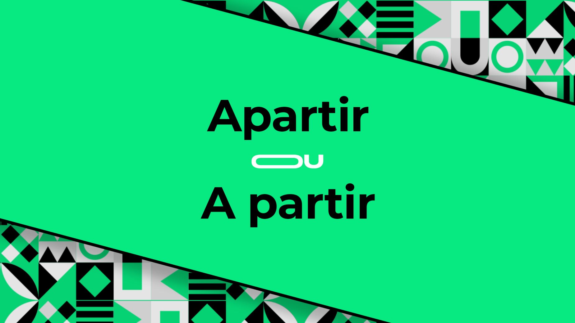 Como se escreve: Apartir ou a partir? Português Correto!
