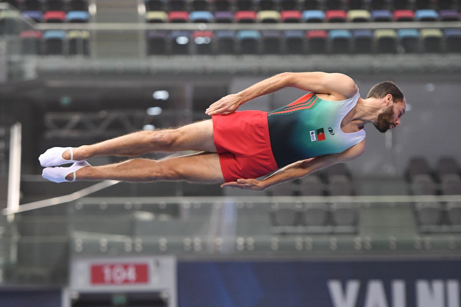 Diogo Abreu e Pedro Ferreira conquistam medalha de bronze na Taça do Mundo de trampolins