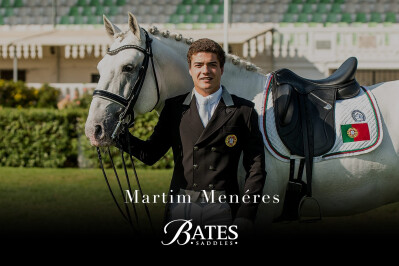 Martim Menéres patrocinado pela Bates Saddles