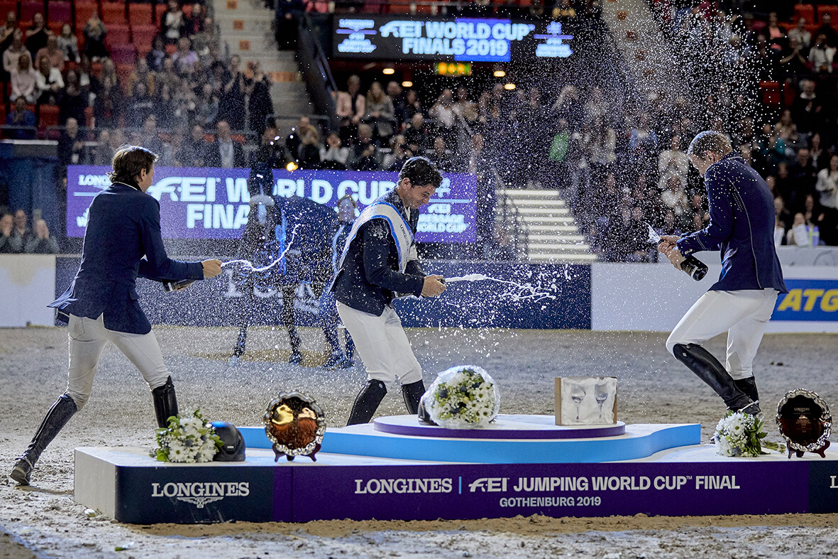Pódio Taça do Mundo 2019