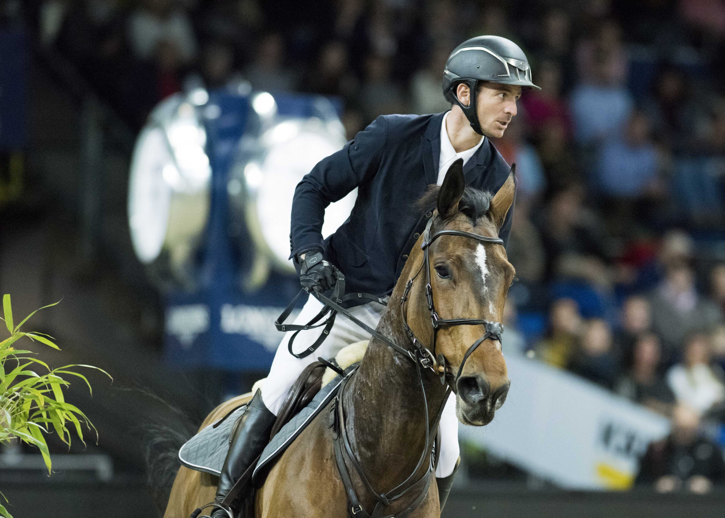 Steve Guerdat (SUI) e Hannah Lw