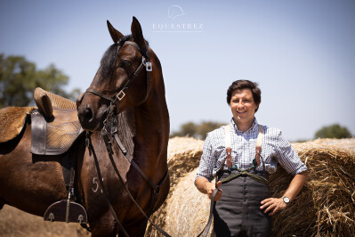 António Maria Brito Paes é capa da Revista Equitação
