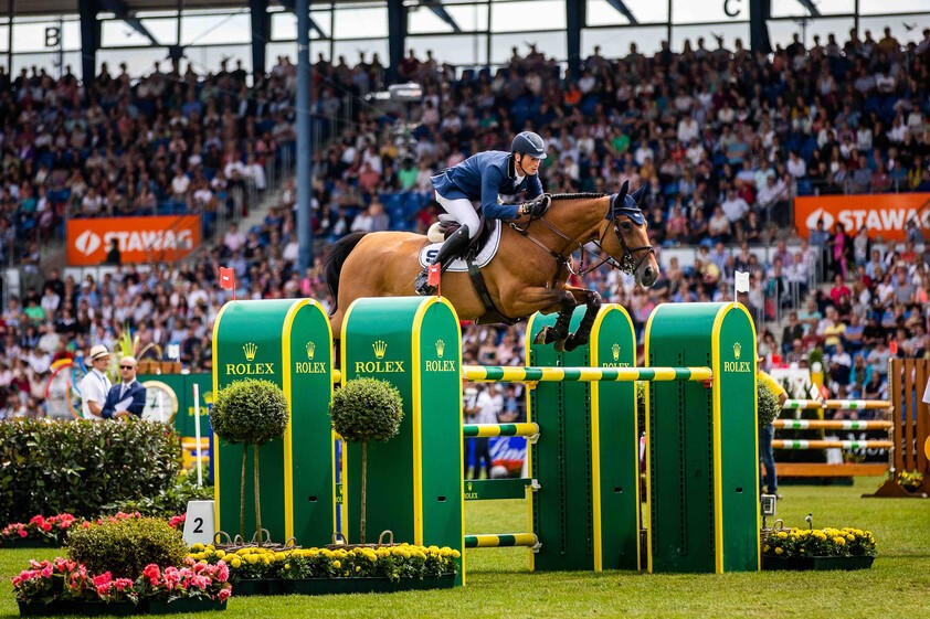 Daniel Deusser e Killer Queen VDM (Foto de Rolex Grand Slam_ Ashley Neuhof)