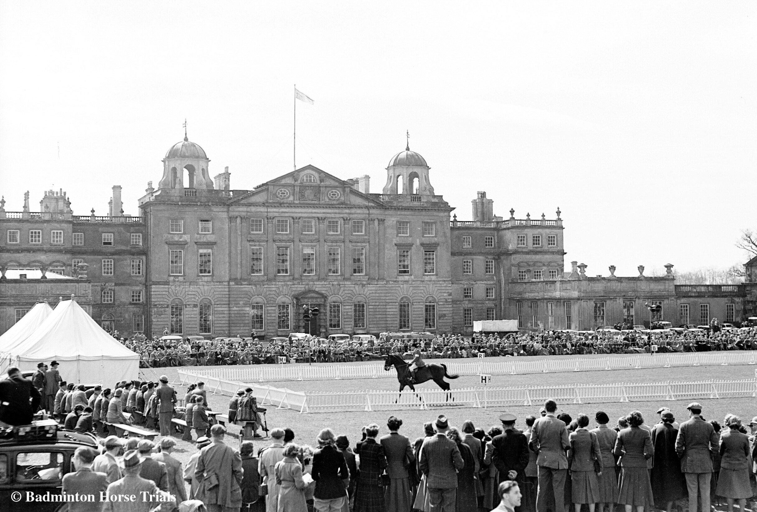 DRESSAGE at the house 1954