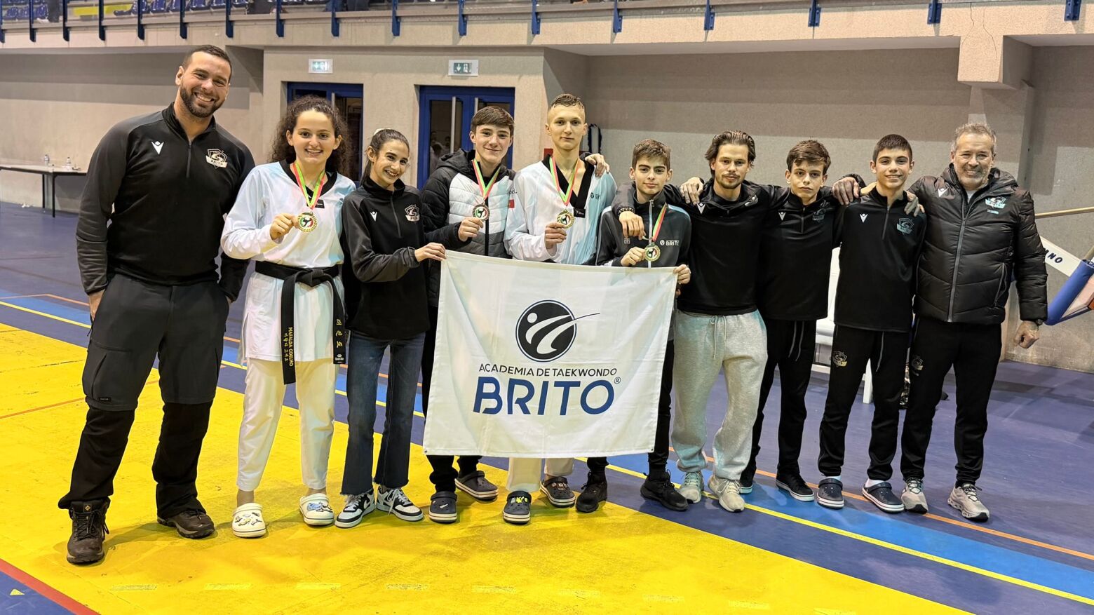 Academia TKD Brito conquista tr&ecirc;s t&iacute;tulos de campe&atilde;o nacional em Gaia