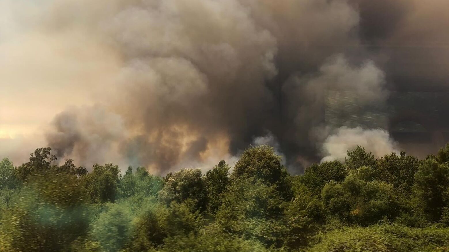 Incêndios: Fogo em Paredes ameaça povoação de Aguiar de Sousa e obriga ao corte da A41
