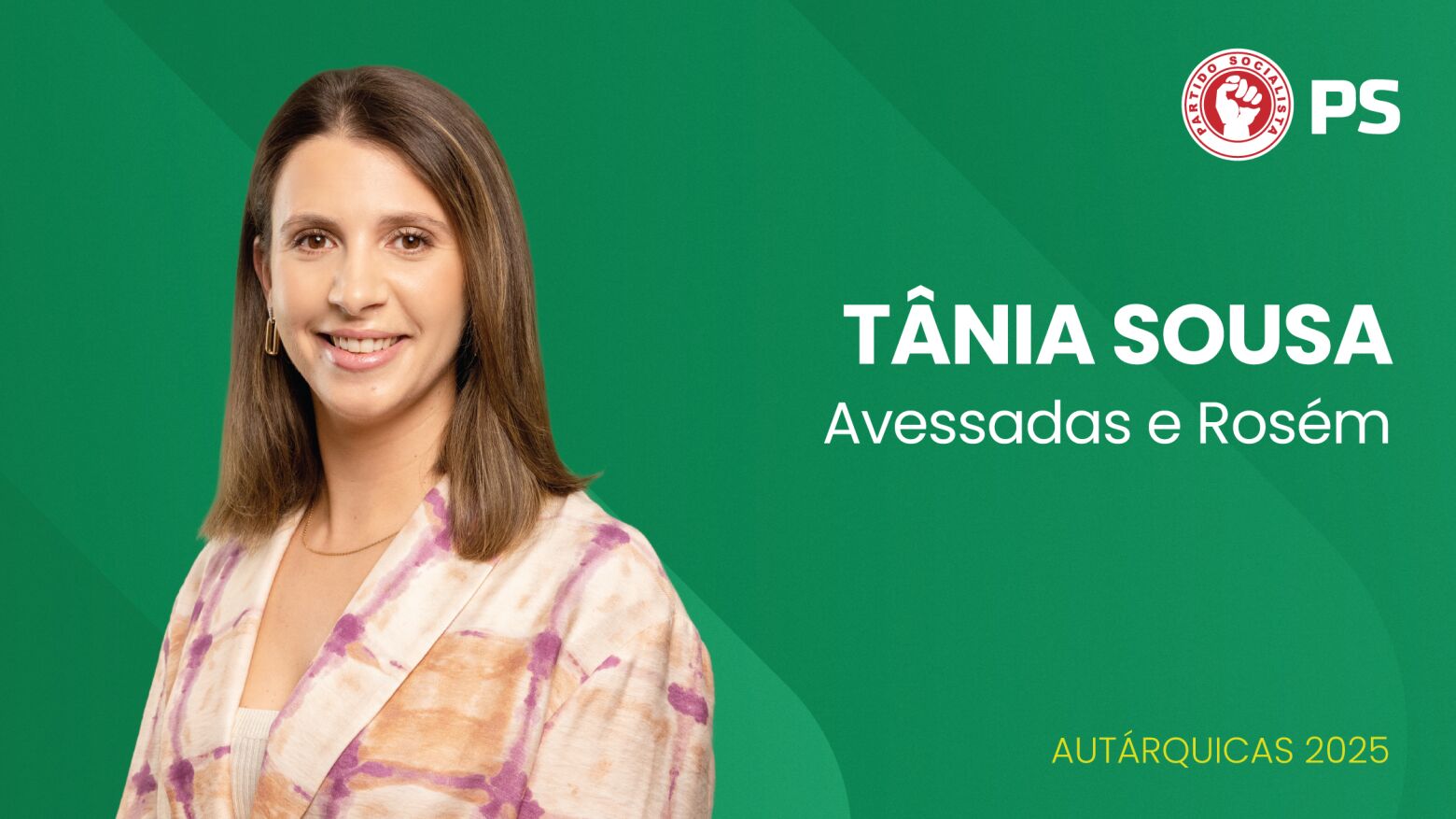 Marco: Tânia Sousa é candidata do Partido Socialista à Junta de Freguesia de Avessadas e Rosém