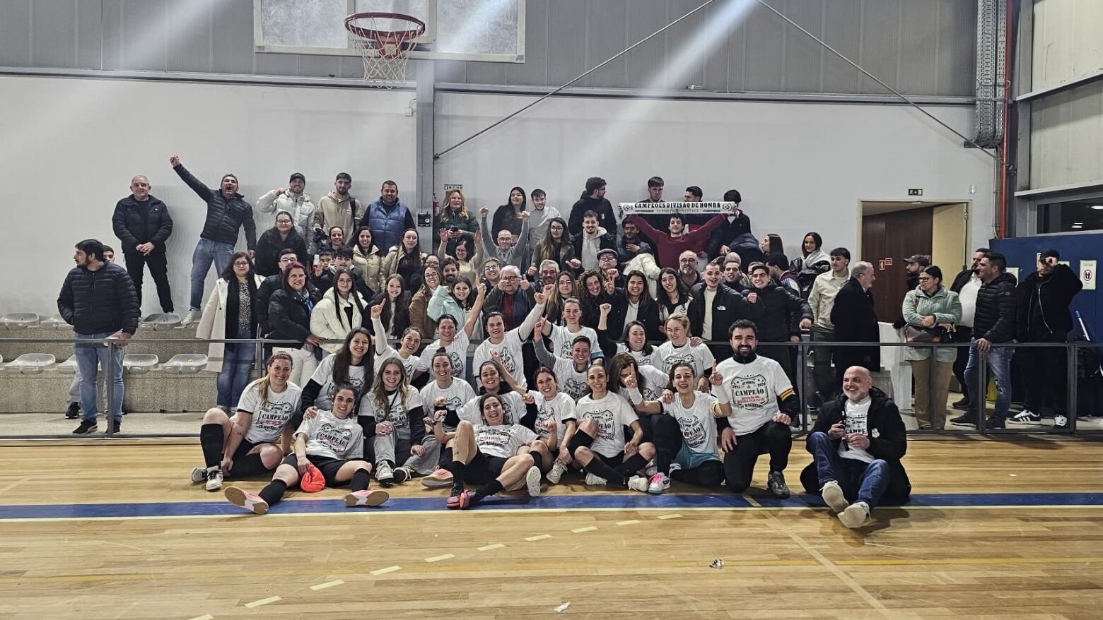 GD Magrelos conquista t&iacute;tulo da Divis&atilde;o de Honra AFP de Futsal Feminino
