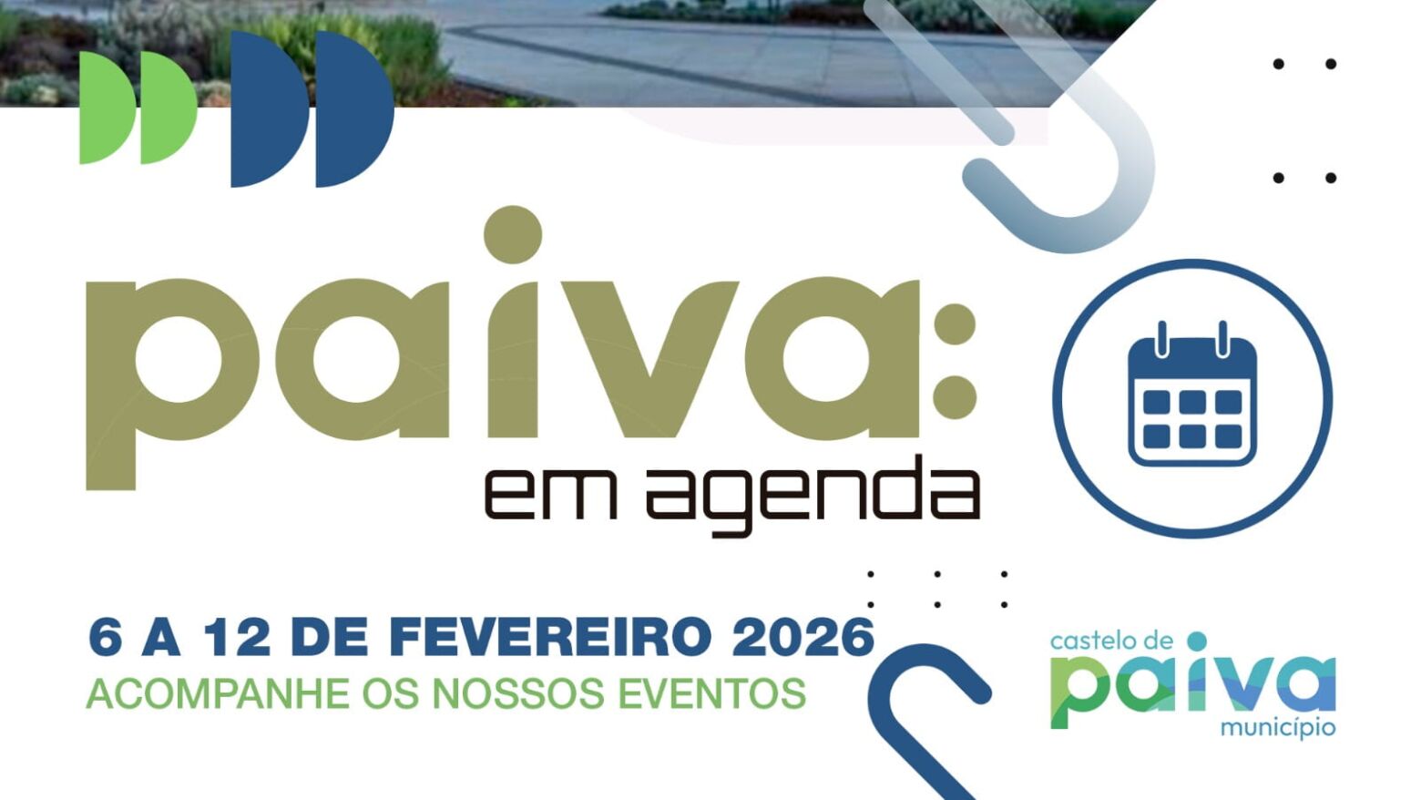 Agenda cultural de Castelo de Paiva destaca dan&ccedil;a, teatro e m&uacute;sica entre 6 e 12 de fevereiro