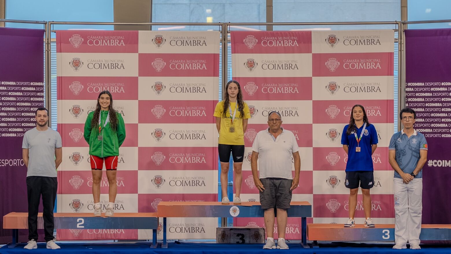 Três atletas pacenses sagram-se campeãs nacionais de natação