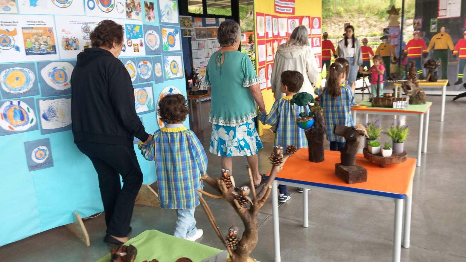 Marco: Exposição “Floresta... vamos d’Arte Vida!” sensibiliza a comunidade de Tabuado para prevenção de incêndios rurais