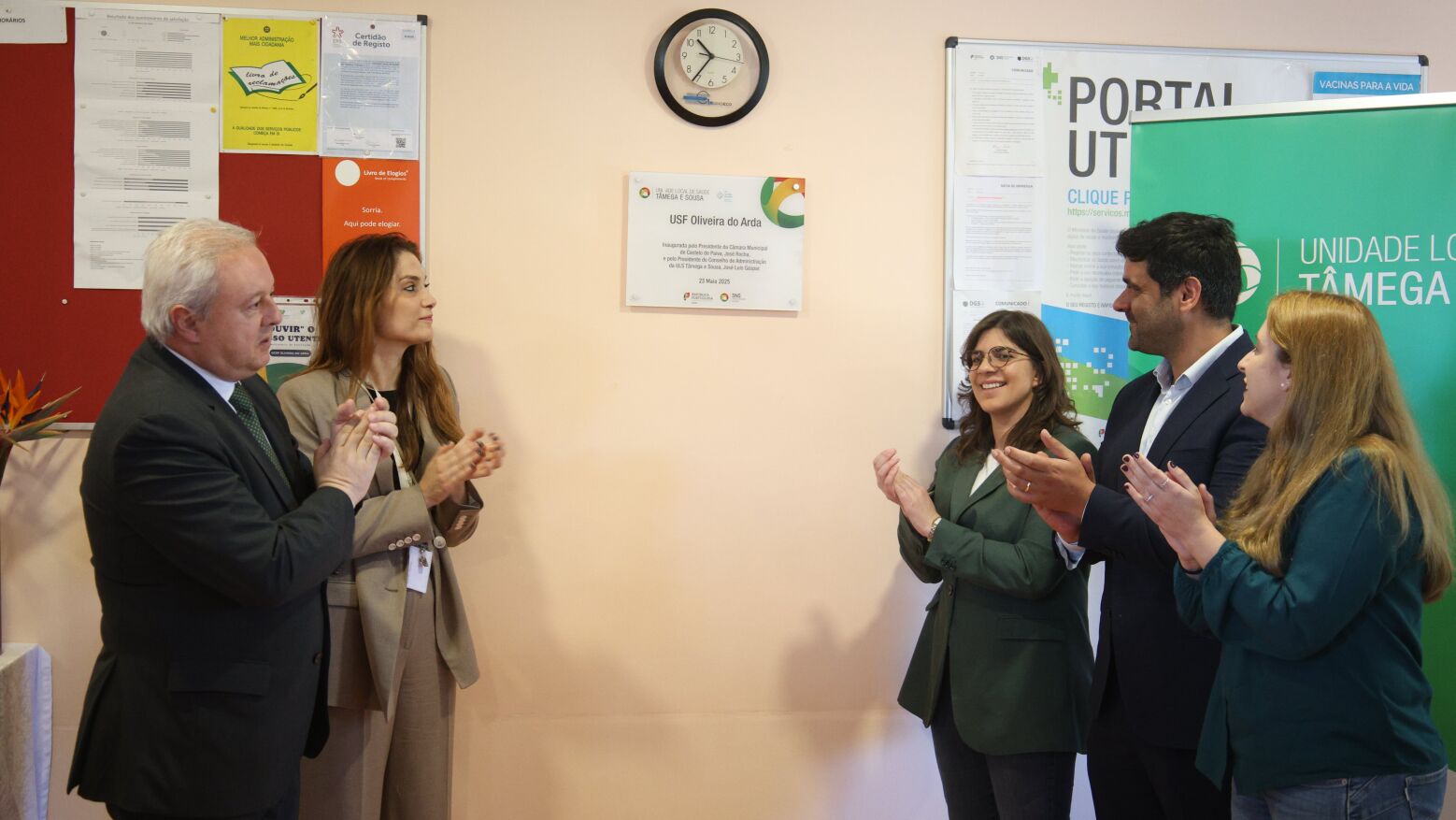 "Castelo de Paiva está no bom caminho". Município inaugurou nova USF e serviço de podologia