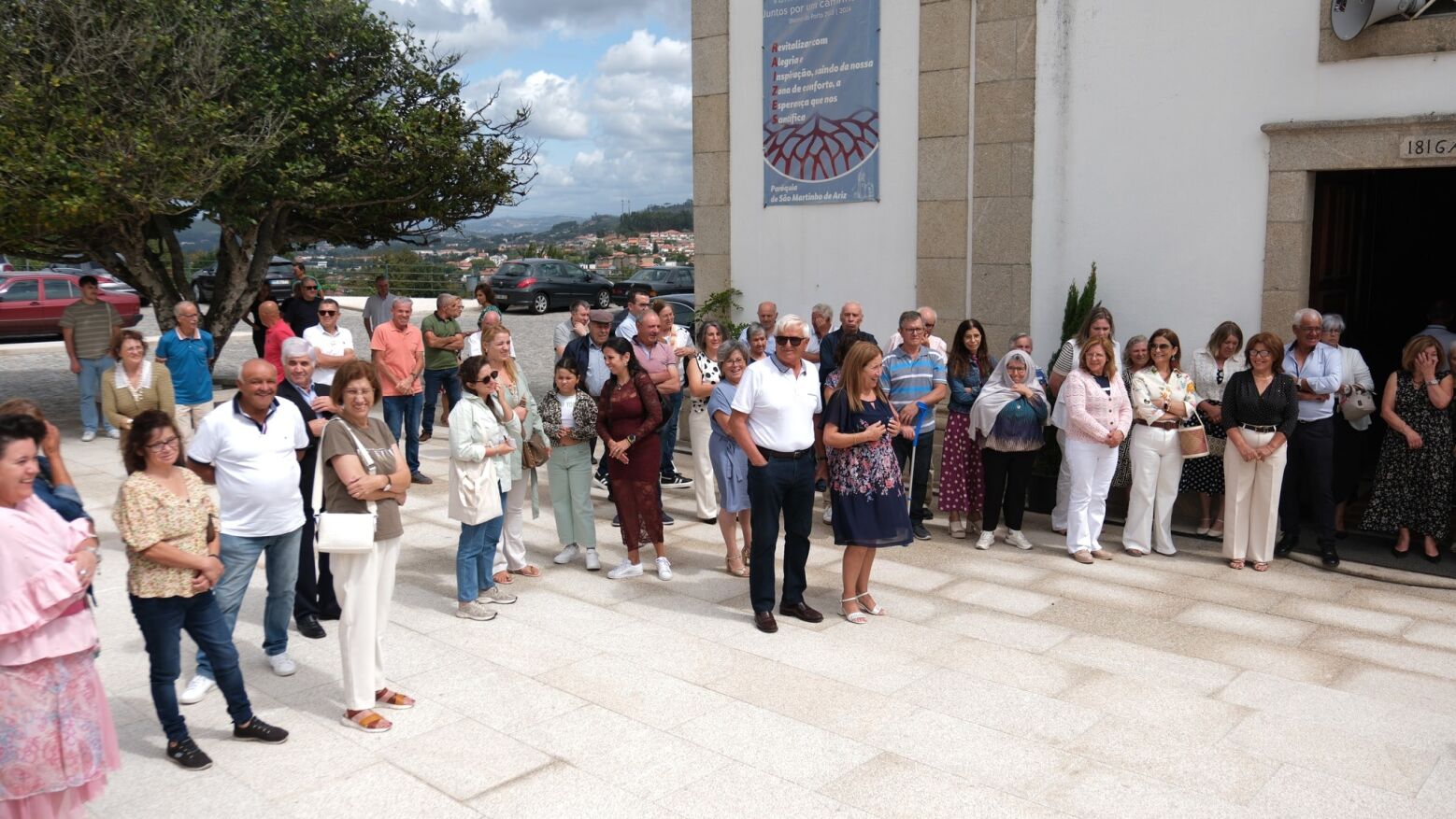 Inaugurada requalificação do Adro da Igreja de Ariz, em Marco de Canaveses