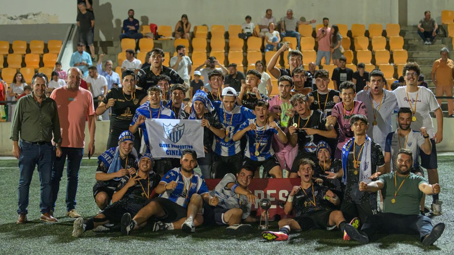 Sub-18 do CD Cinfães conquistam Taça Distrital da AF Viseu