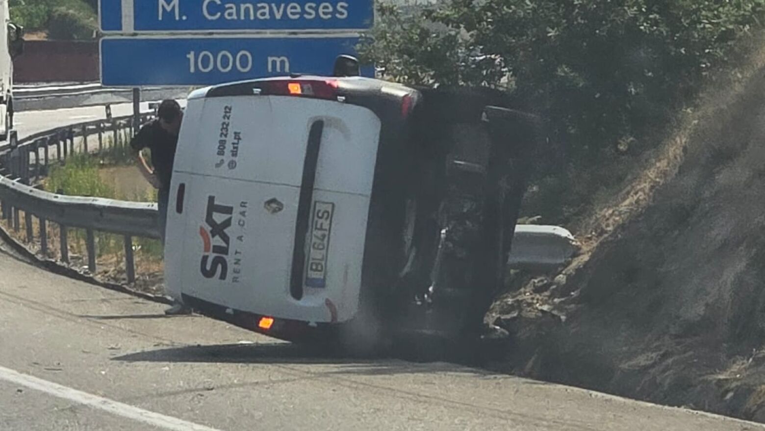 Acidente na A4 Sentido Porto-Amarante está a condicionar o trânsito