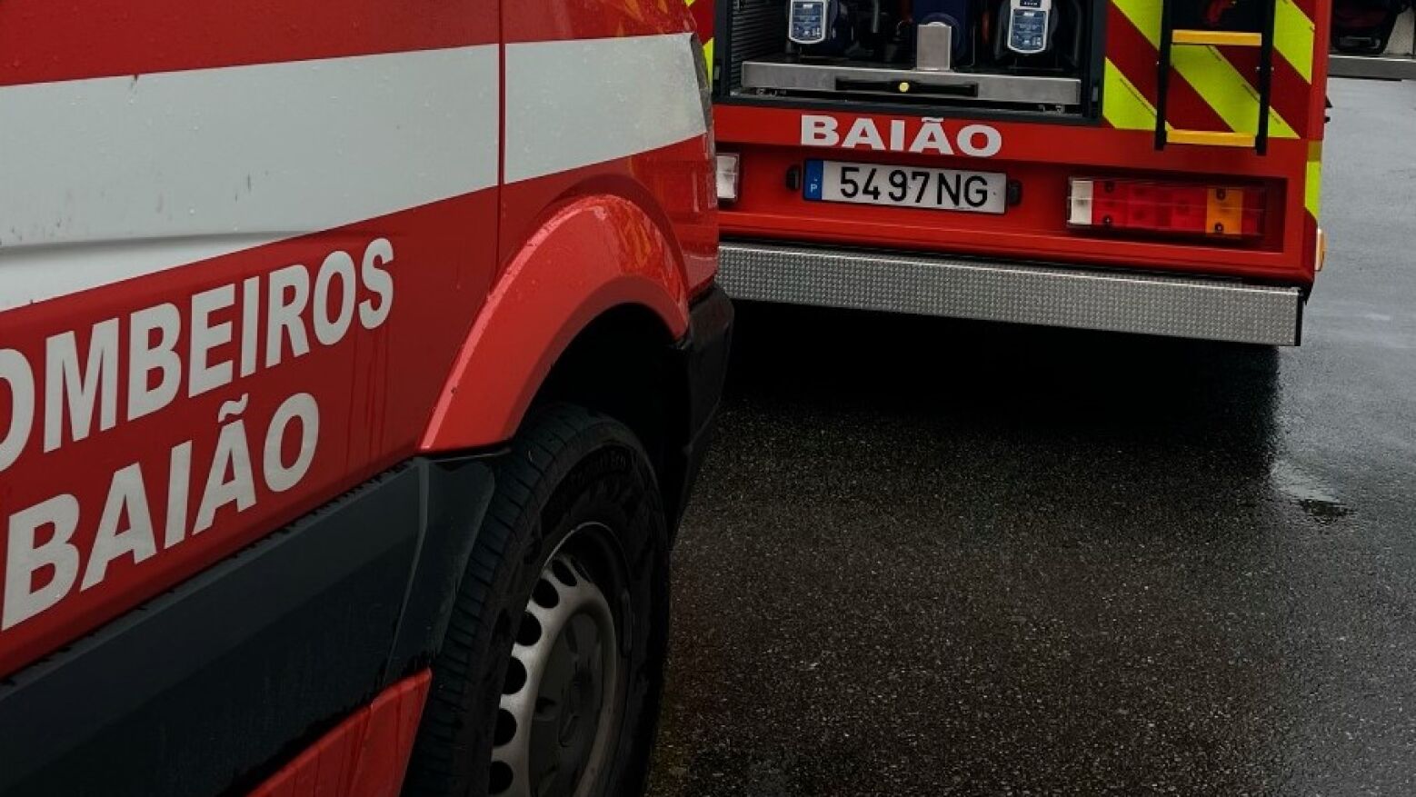 Baião: Dois feridos após colisão de viaturas