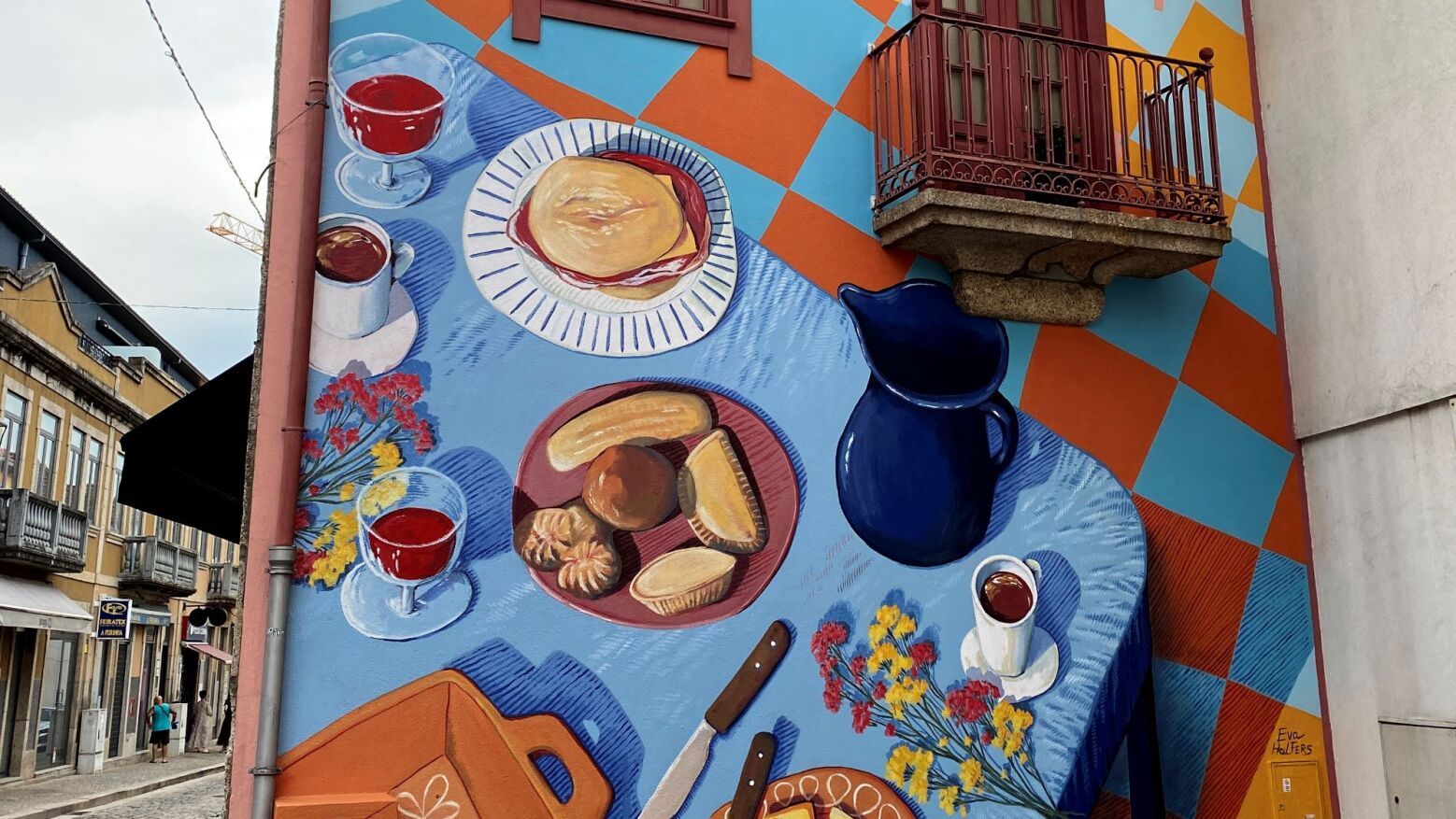 Amarante tem novo mural de arte urbana no centro da cidade