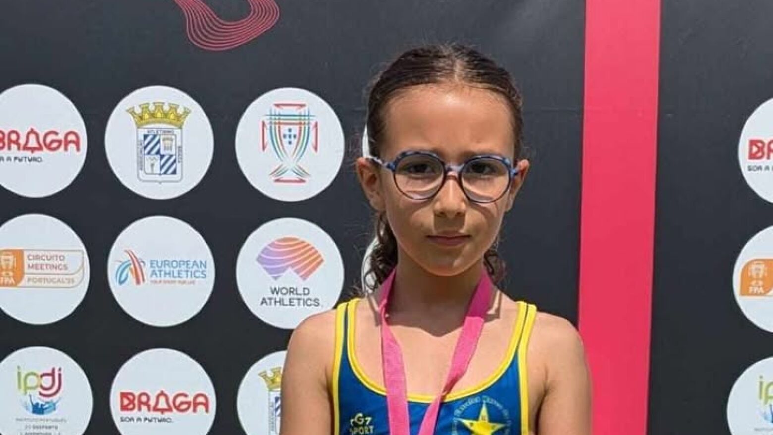 Marco: Atleta Mafalda Basto conquistou o segundo lugar no Meeting de Braga