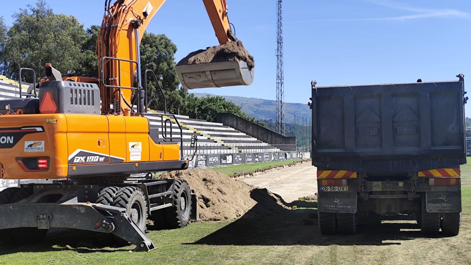 Obras no Est&aacute;dio Municipal de Amarante j&aacute; arrancaram para cumprir exig&ecirc;ncias da II Liga