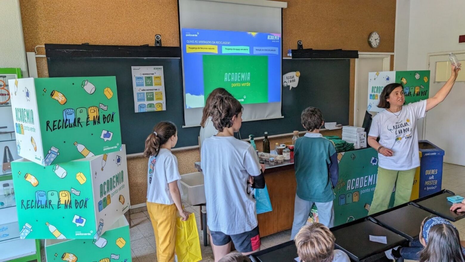 Roadshow da Academia Ponto Verde leva educa&ccedil;&atilde;o ambiental a 13 escolas do distrito do Porto
