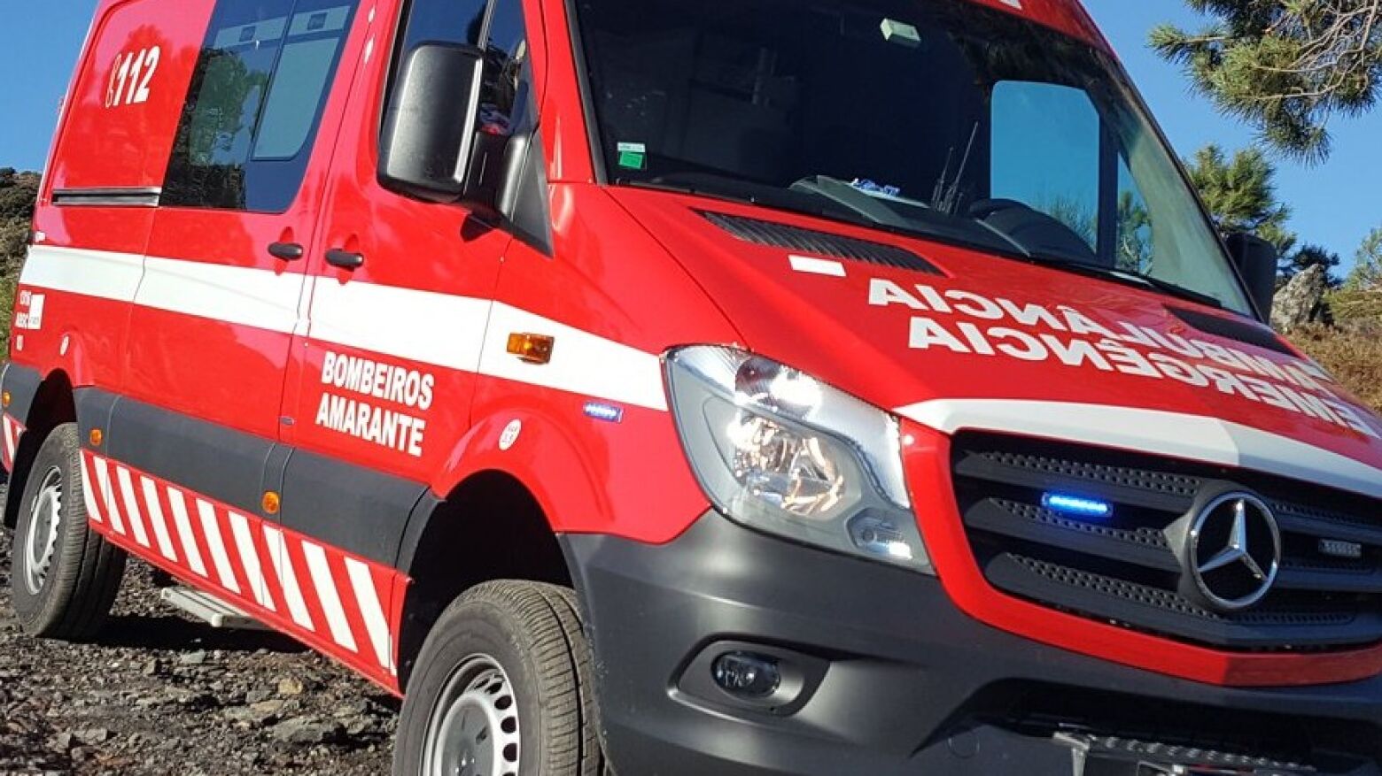 Amarante: Camião de betão incendiou-se e ficou parcialmente destruído