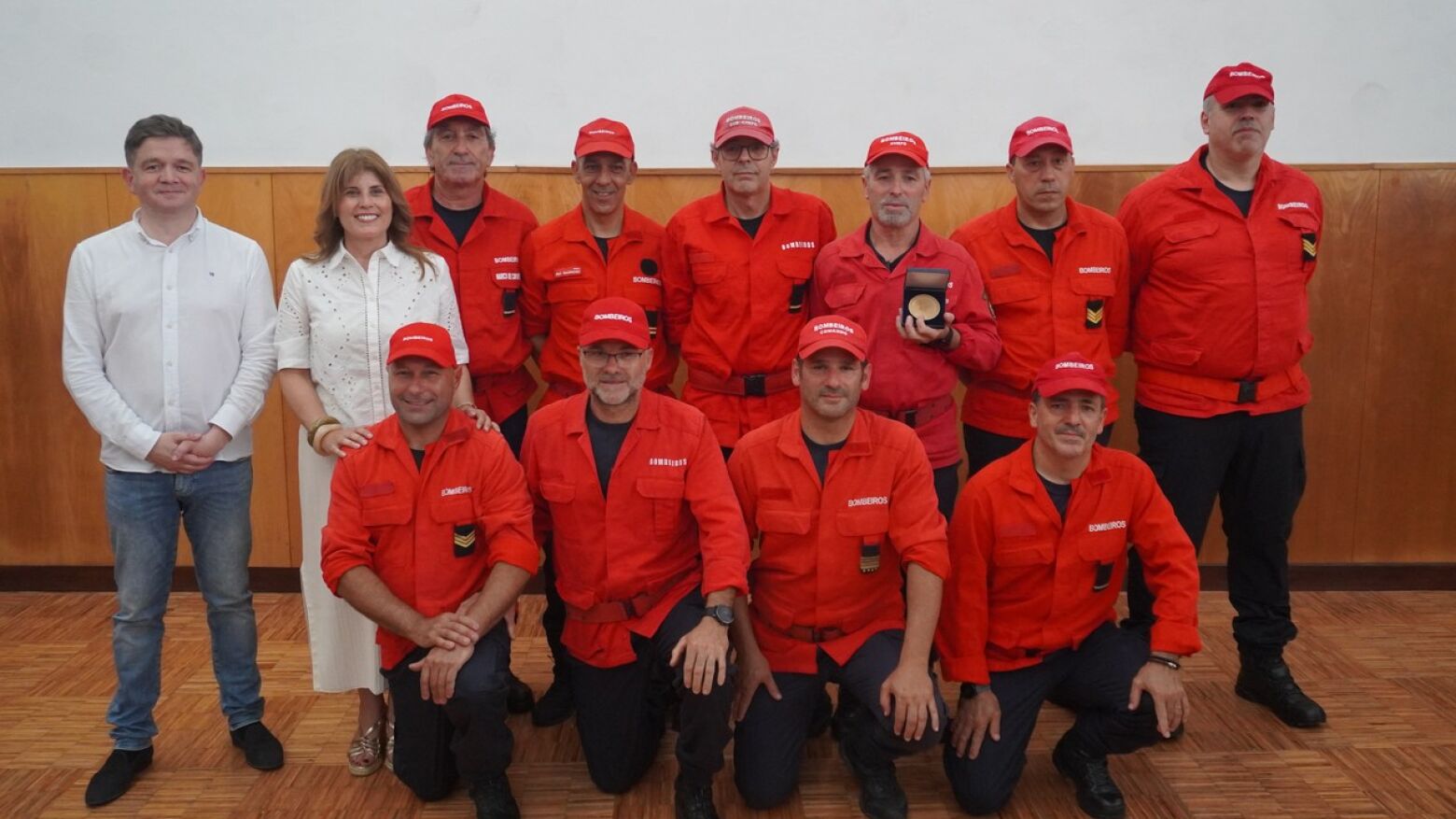Dia Municipal do Bombeiro do Marco assinalado com homenagem e inauguração das obras no quartel