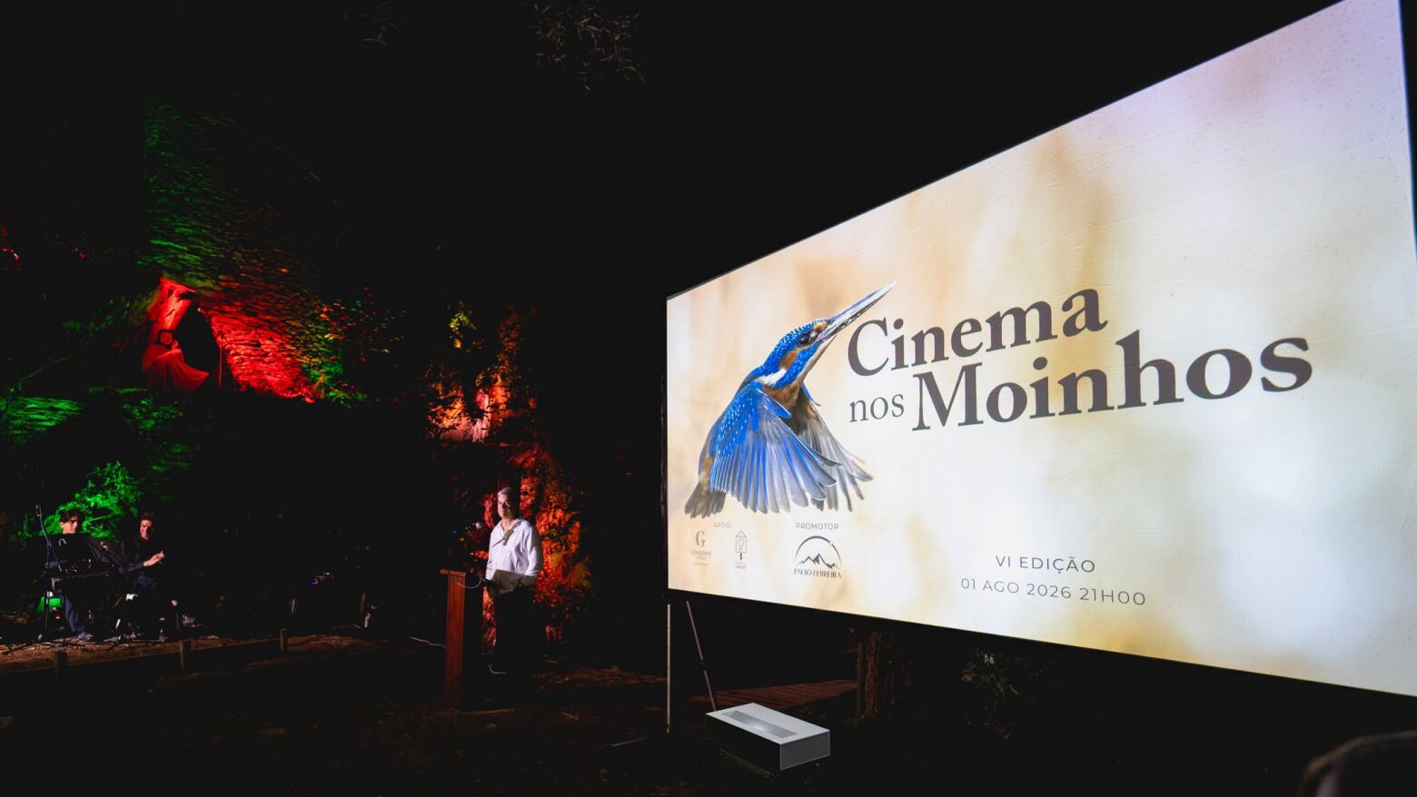 Gondomar: Cinema nos Moinhos transforma Jancido em sala de cinema ao ar livre