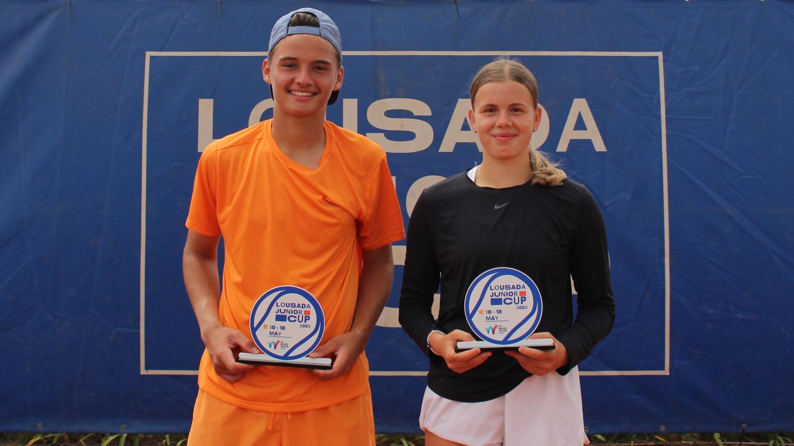 Lenny Couturier e Marija Lauva conquistam títulos no Lousada Junior Cup I