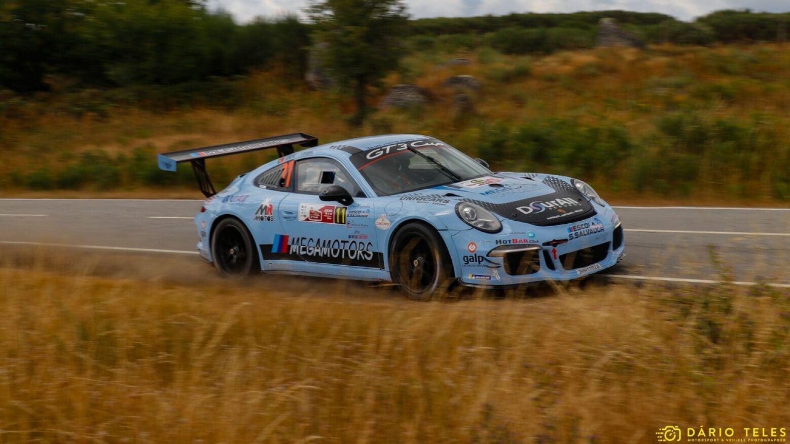 José Carlos Pouca Sorte e Vera Sequeira em Porsche GT3 Cup no Rali de Mesão Frio 2025