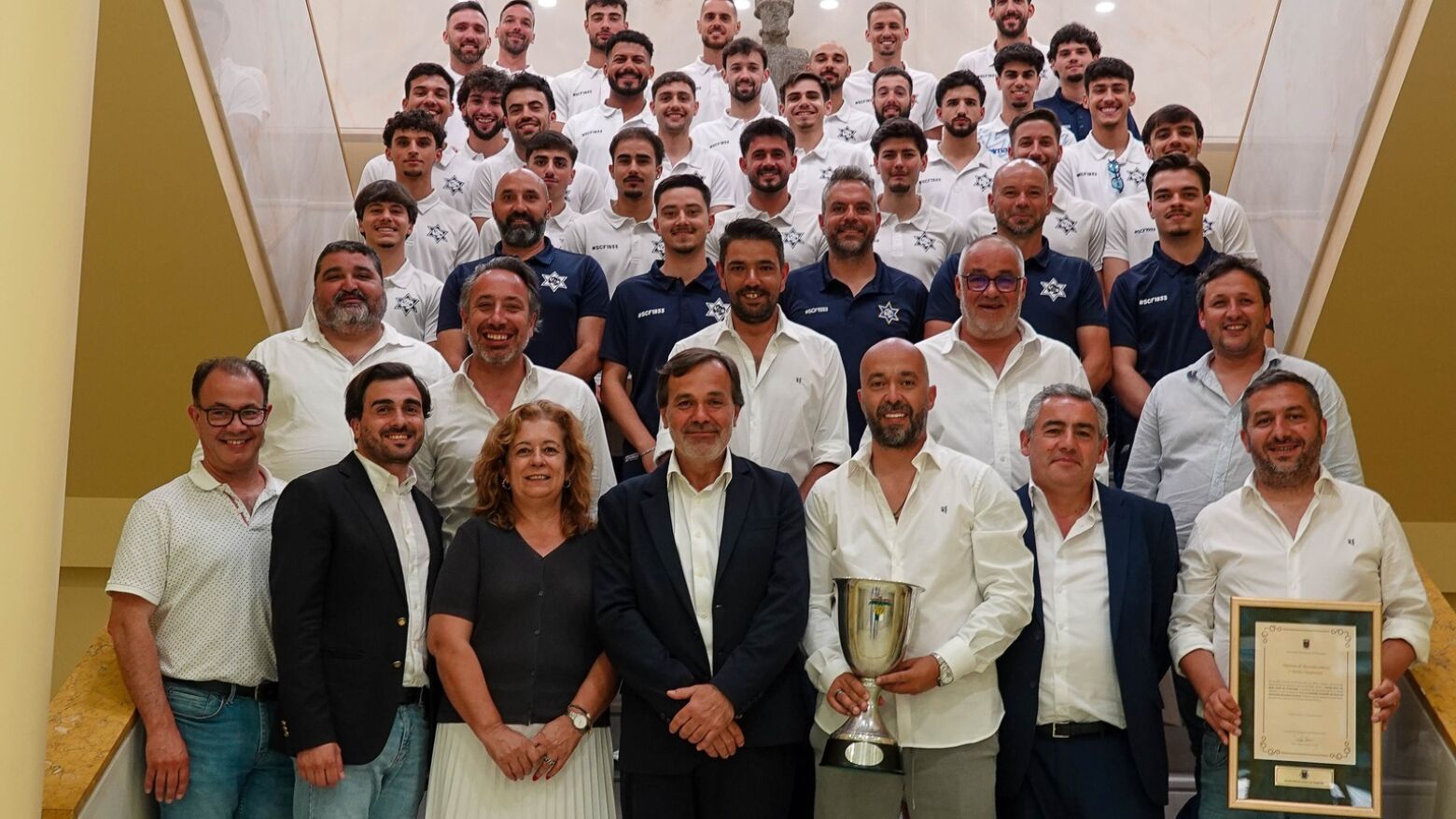 SC Freamunde homenageado pela Câmara Municipal de Paços de Ferreira após conquista de título