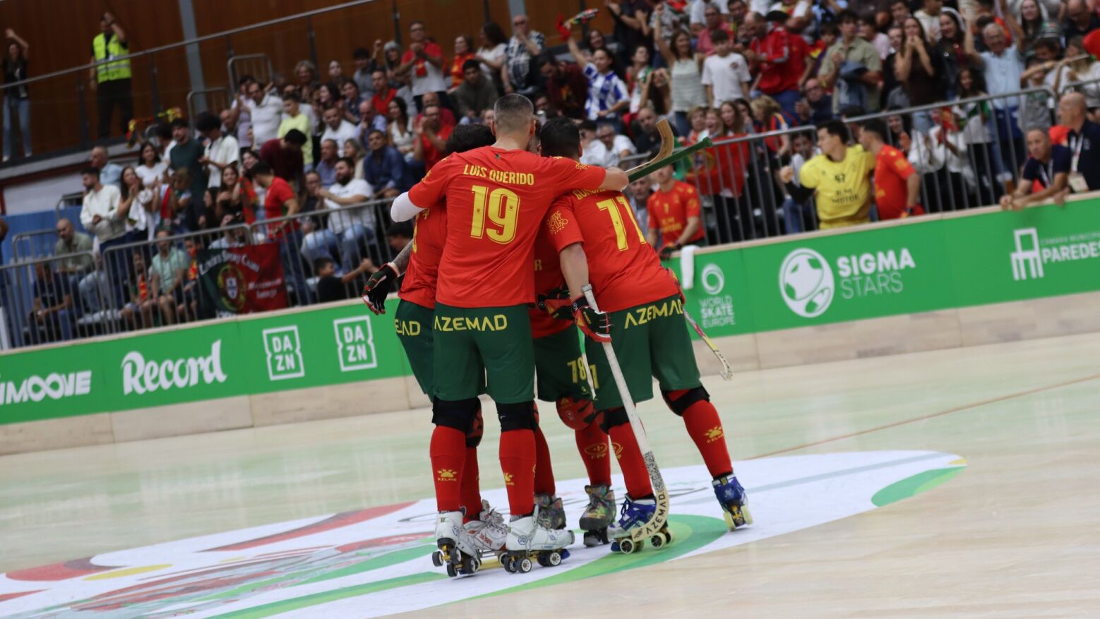 Hóquei/Europeu: Portugal goleia Andorra (11-2) e marca reencontro com Espanha nas meias-finais