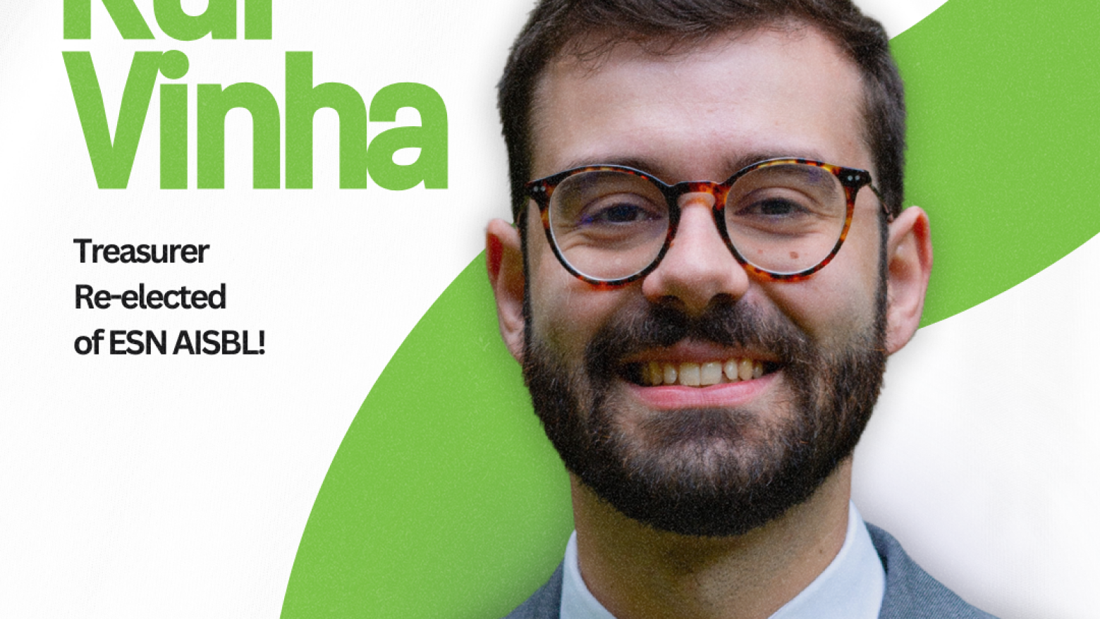 Penafidelense Rui Vinha reeleito Tesoureiro da maior associação europeia de estudantes
