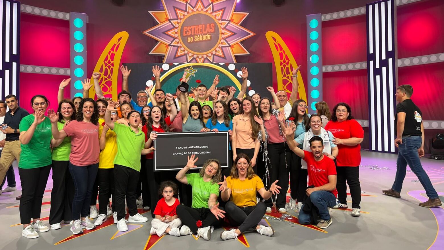 De Termas de S. Vicente &agrave; televis&atilde;o nacional: O triunfo hist&oacute;rico do Grupo InspiraSom no "Estrelas ao S&aacute;bado"