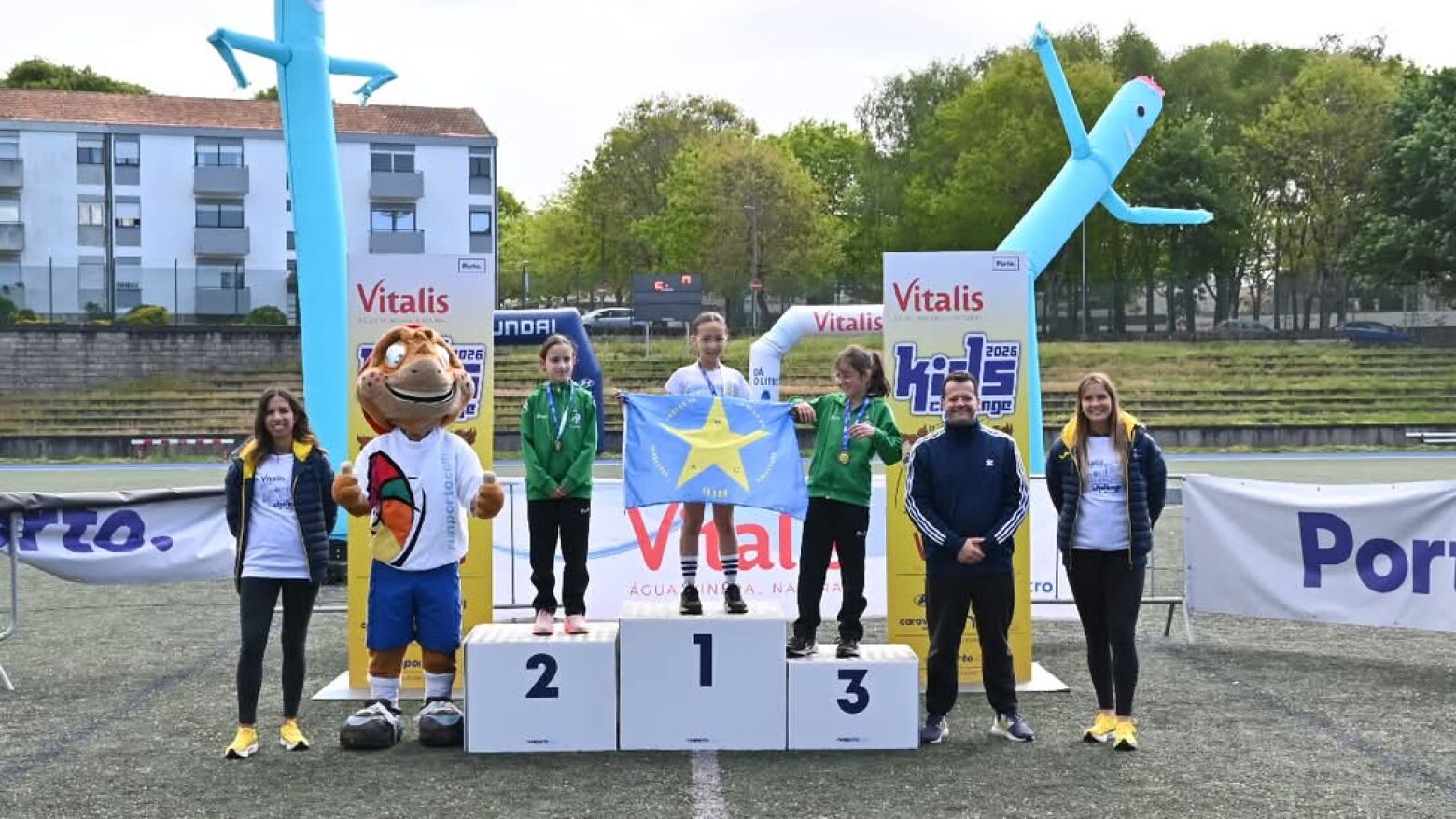 Estrelas do Marco dominam escal&otilde;es de Benjamins em Ramalde