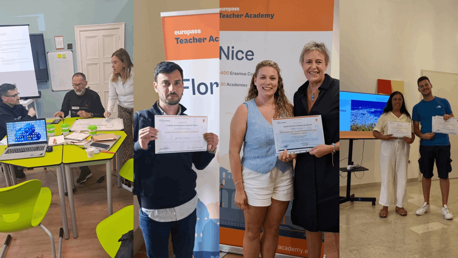 Professores da Art&acirc;mega refor&ccedil;am compet&ecirc;ncias pedag&oacute;gicas atrav&eacute;s do Programa Erasmus+