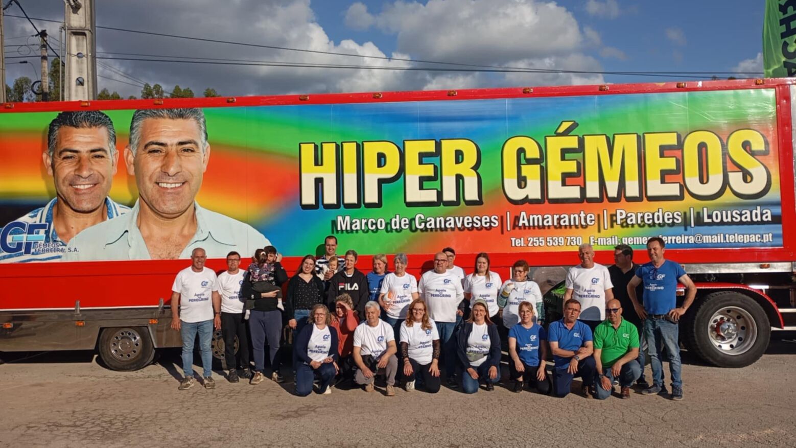 Os "cura p&eacute;s" do Marco regressam &agrave; Redinha para apoiar peregrinos de F&aacute;tima