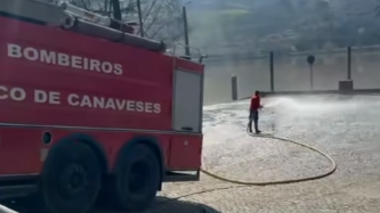 Marco: Inc&ecirc;ndio destr&oacute;i habita&ccedil;&atilde;o na L&eacute;gua e deixa casal desalojado