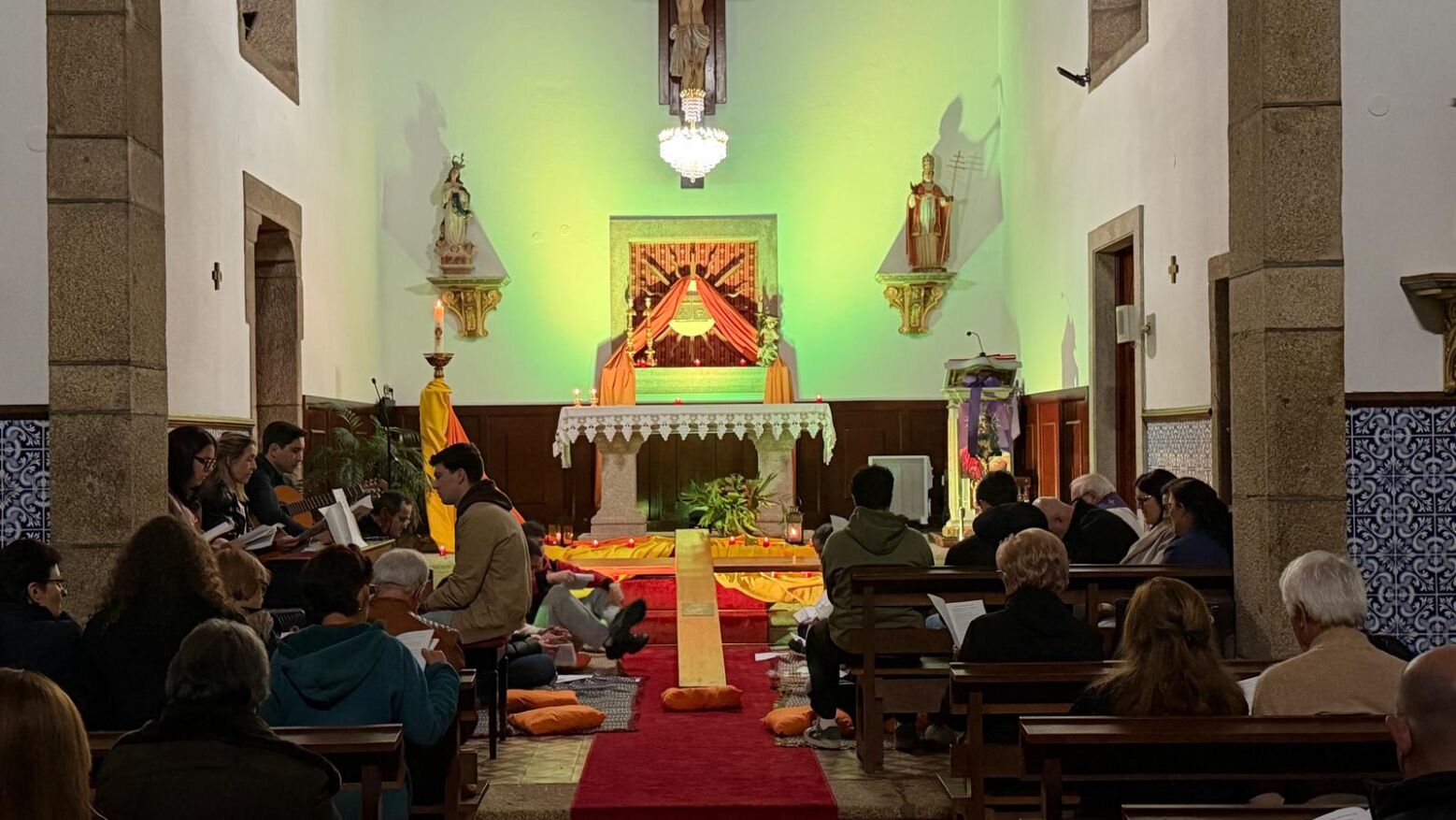 Fermil de Basto recebe Ora&ccedil;&atilde;o de Taiz&eacute; integrada na peregrina&ccedil;&atilde;o da Cruz da JMJ