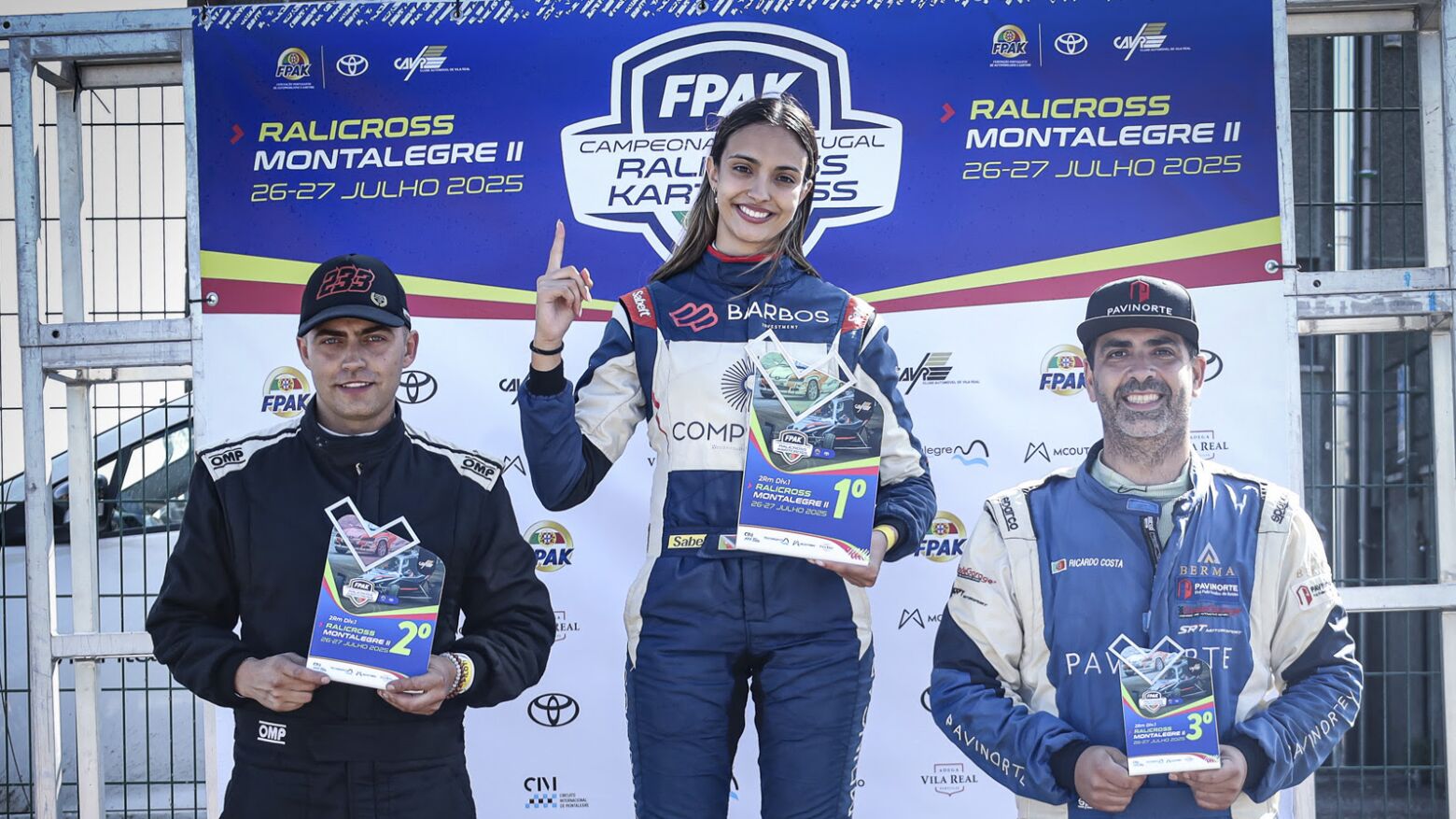 Pacense Rafaela Barbosa vence em Montalegre após sábado de contrariedades