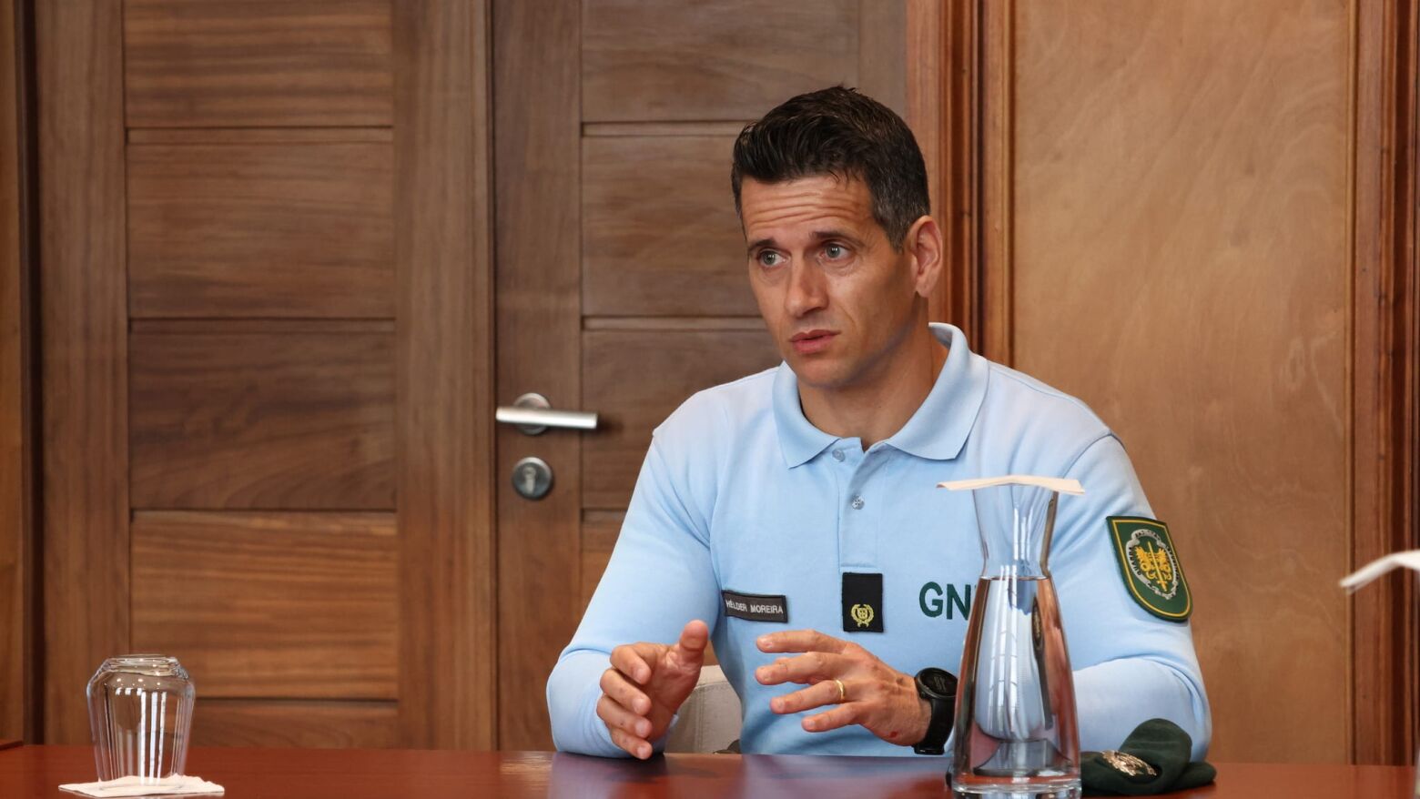 Paredes: Alexandre Almeida recebe novo Comandante da GNR de Lordelo nos Pa&ccedil;os do Concelho