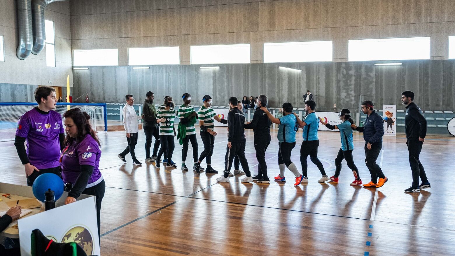 Penafiel: Rio de Moinhos acolhe etapa da Liga II de Goalball para atletas com defici&ecirc;ncia visual