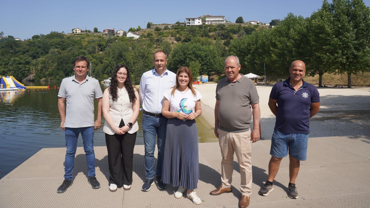 Época balnear arranca na Praia Fluvial de Bitetos com reforço nas infraestruturas e aposta na segurança