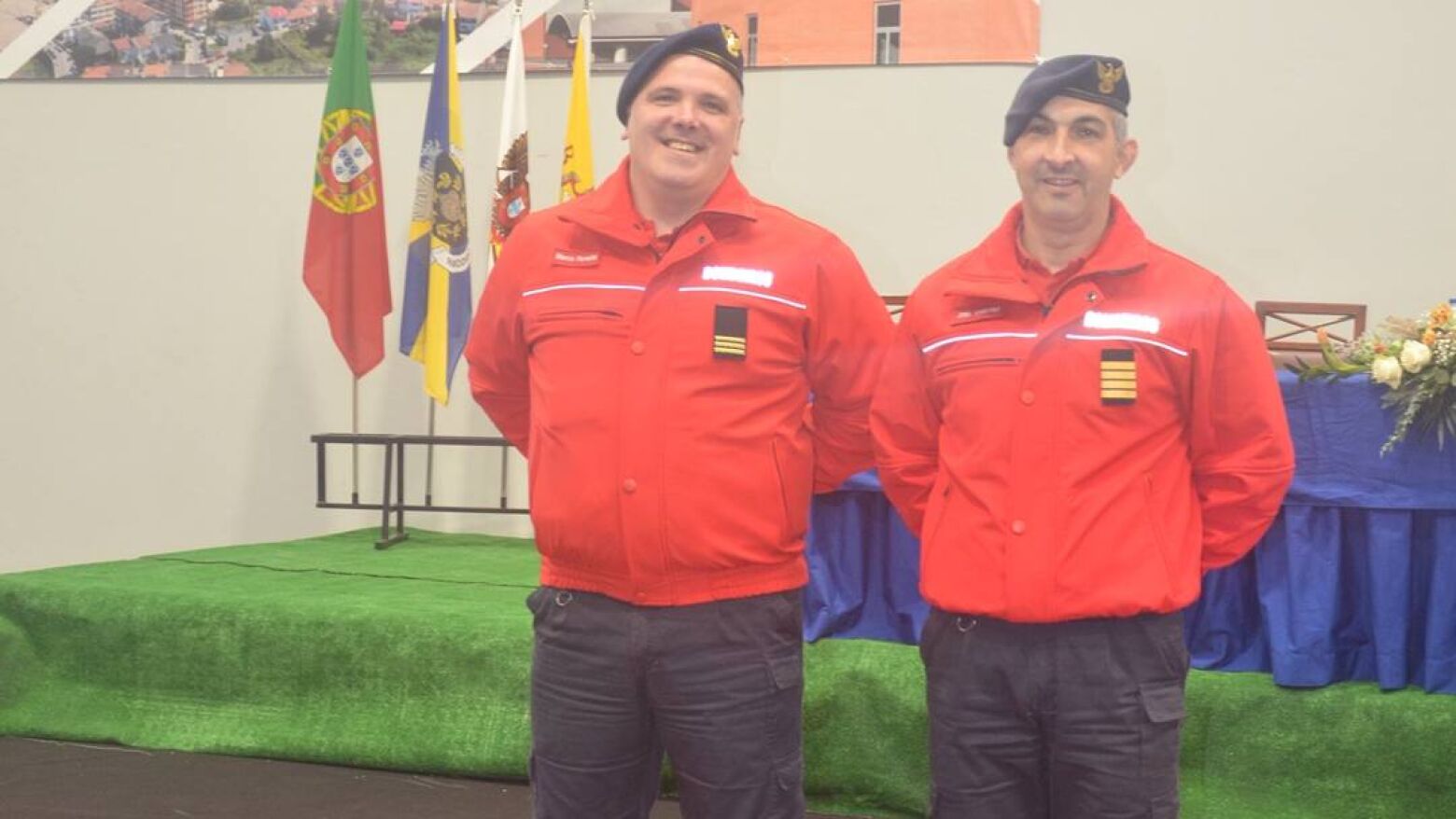 Marco Ferreira toma posse como Segundo Comandante dos Bombeiros Volunt&aacute;rios de Melres