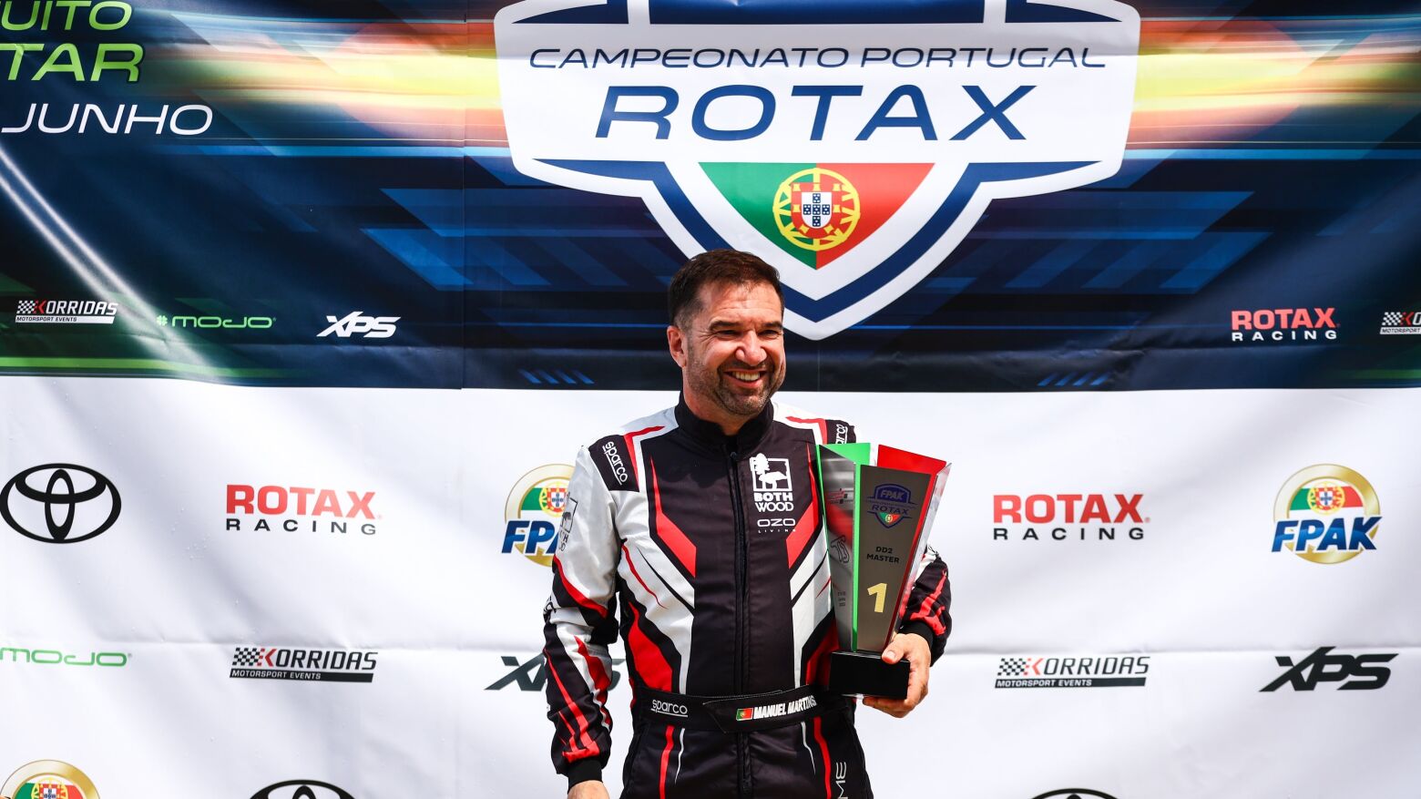 Paredense Manuel Martins venceu terceira prova do Campeonato de Portugal Rotax em Baltar