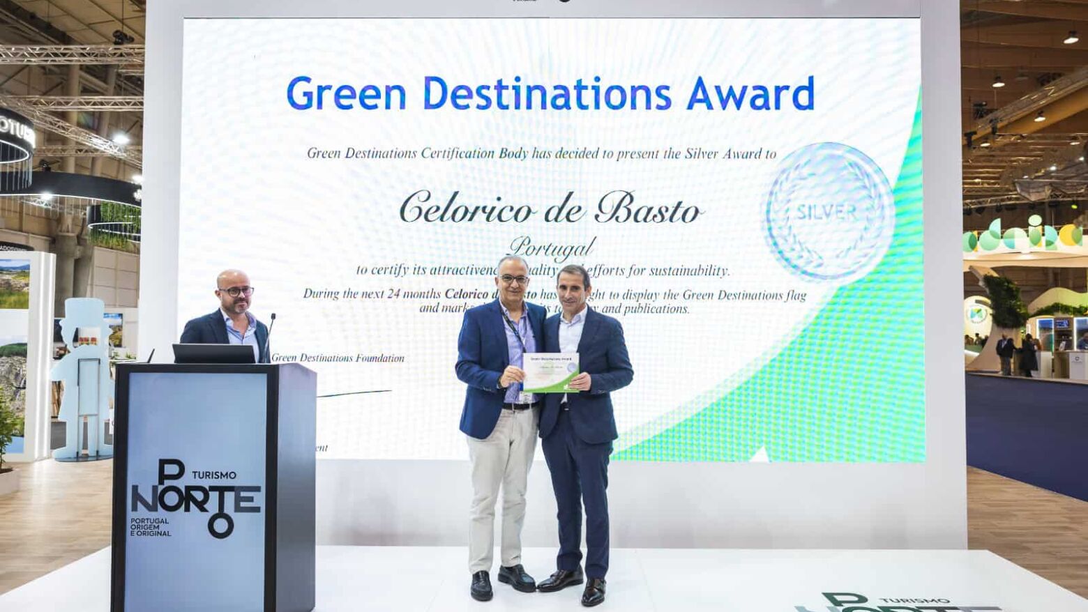 Celorico de Basto recebe certificação de destino sustentável grau prata na BTL