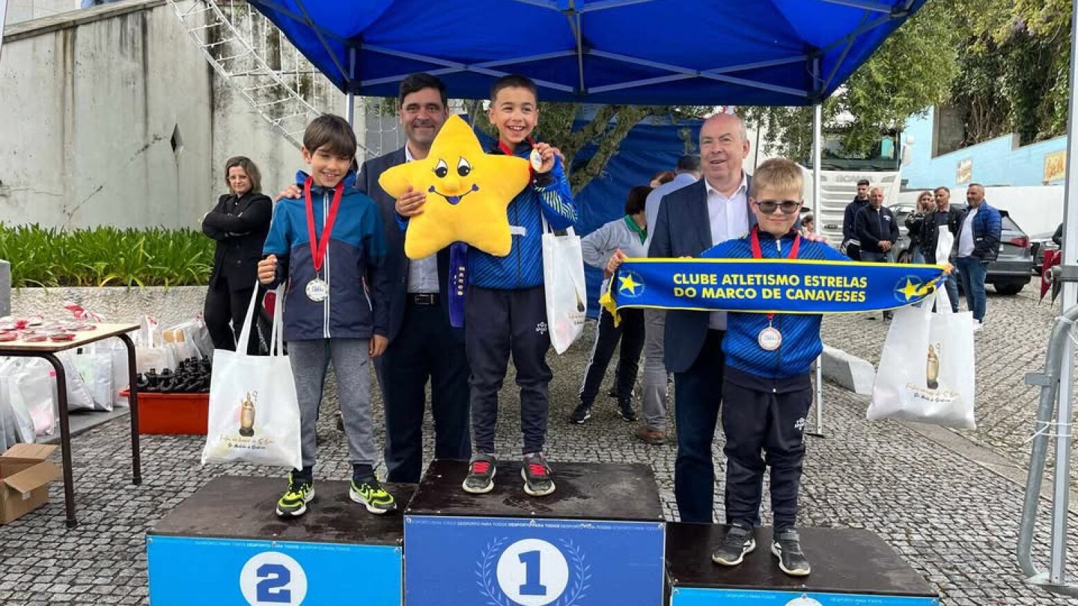 Atletas do Clube Atletismo Estrelas Marco em destaque no Torneio Olímpico Jovem Regional e na Corrida de S. Brás